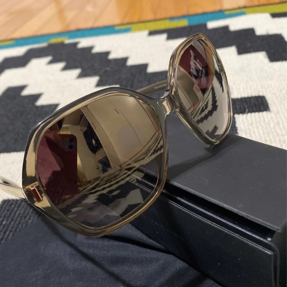 Marc Jacobs Olive Frame Gradient Sunglases